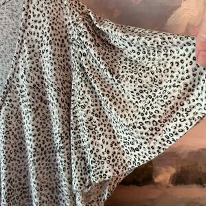 Lucky Brand Animal Print Blouse